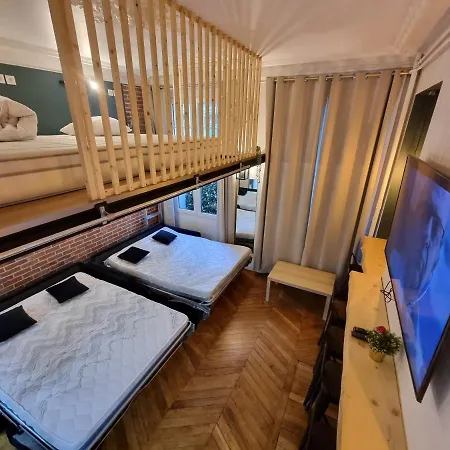 Beautiful Mini Loft Near Saint-lazare 3*